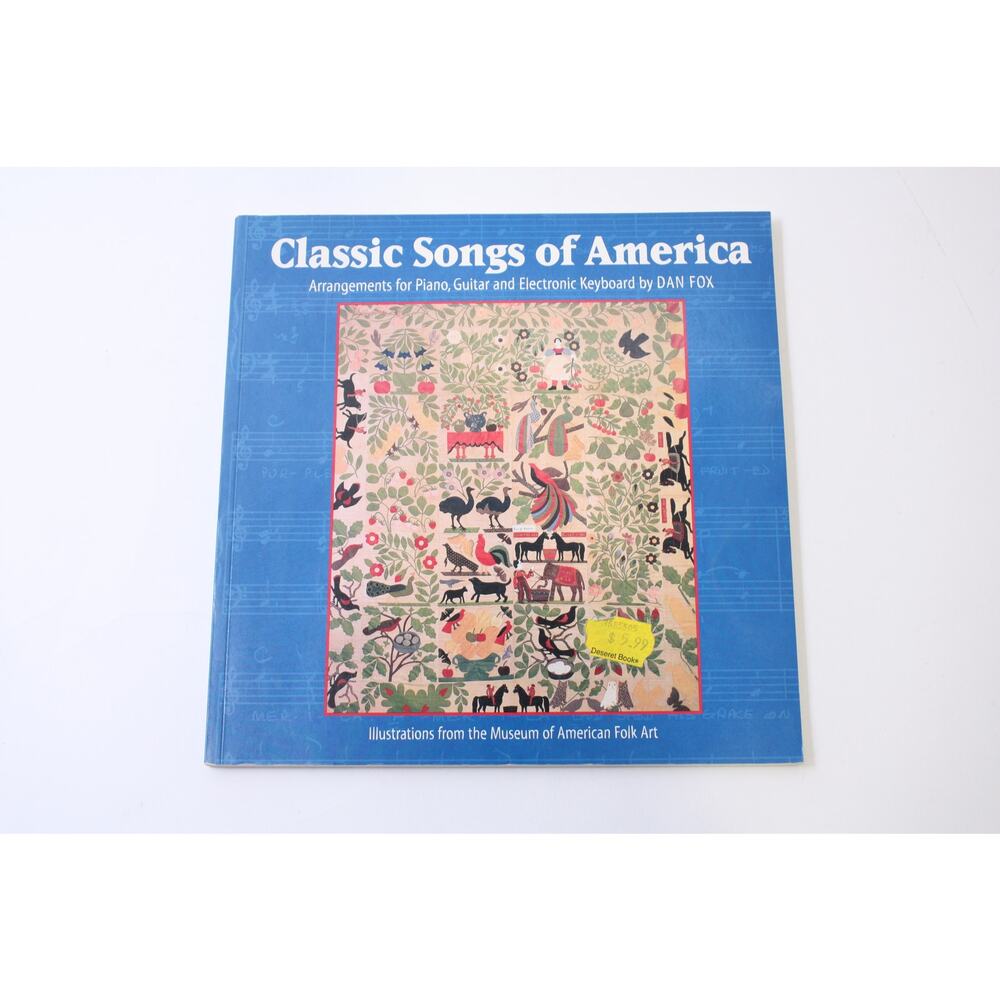 Classic Songs of America, Piano, Guitar, Keyboard, Sheet Music, ~ 250507-WH 229